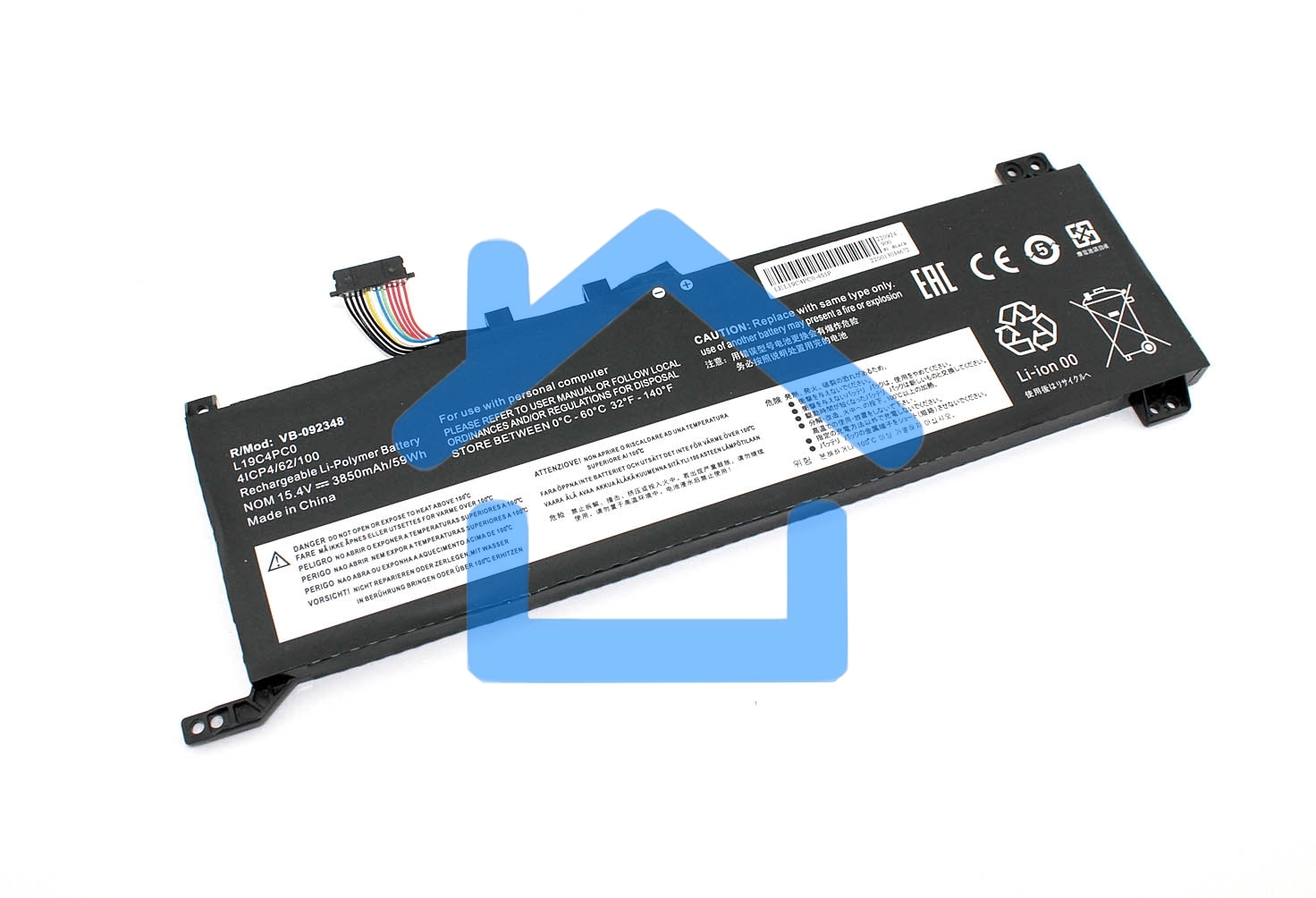Аккумуляторная батарея для ноутбука Lenovo Legion 5 15 15.4V 3850mAh OEM