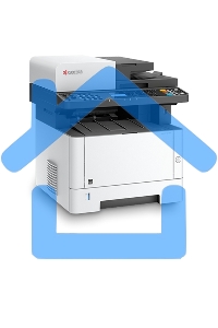 МФУ лазерное Kyocera Ecosys M2135dn (1102S03NL0), A4, ч/б, печ. до 35 стр/мин., скан. до 40 стр/мин (ч/б) 16 стр/мин. (цвет), 1200 x 1200 dpi (печать) 600x600dpi (скан.), USB, RJ-45