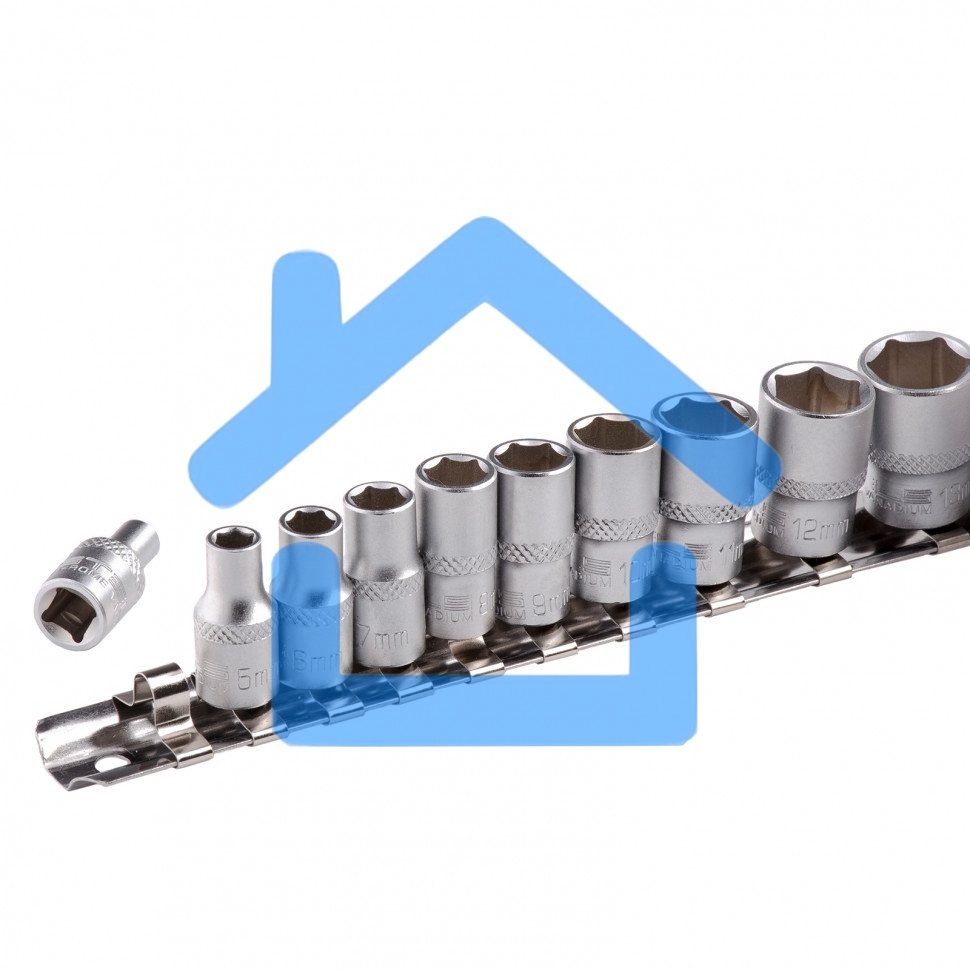 Набор торцевых головок 1/4