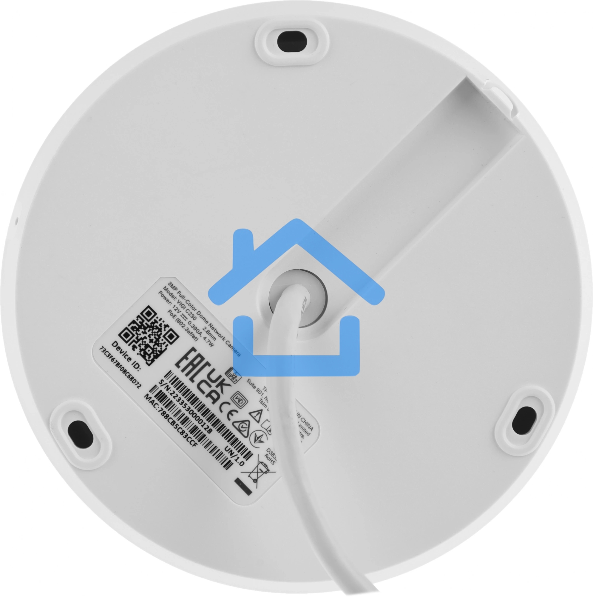 Камера IP 3MP Full-Color Dome Network Camera