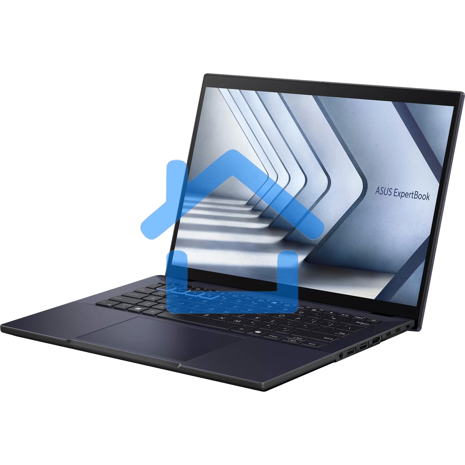 Ноутбук ASUS B3404CVA-Q51910 черный 90NX07D1-M02500 14