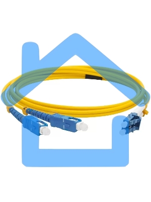 Патч-корд Lanmaster LAN-2LC-2SC/SU-3.0 2xOS2 LC дуплекс-SC дуплекс 3м LSZH оранжевый