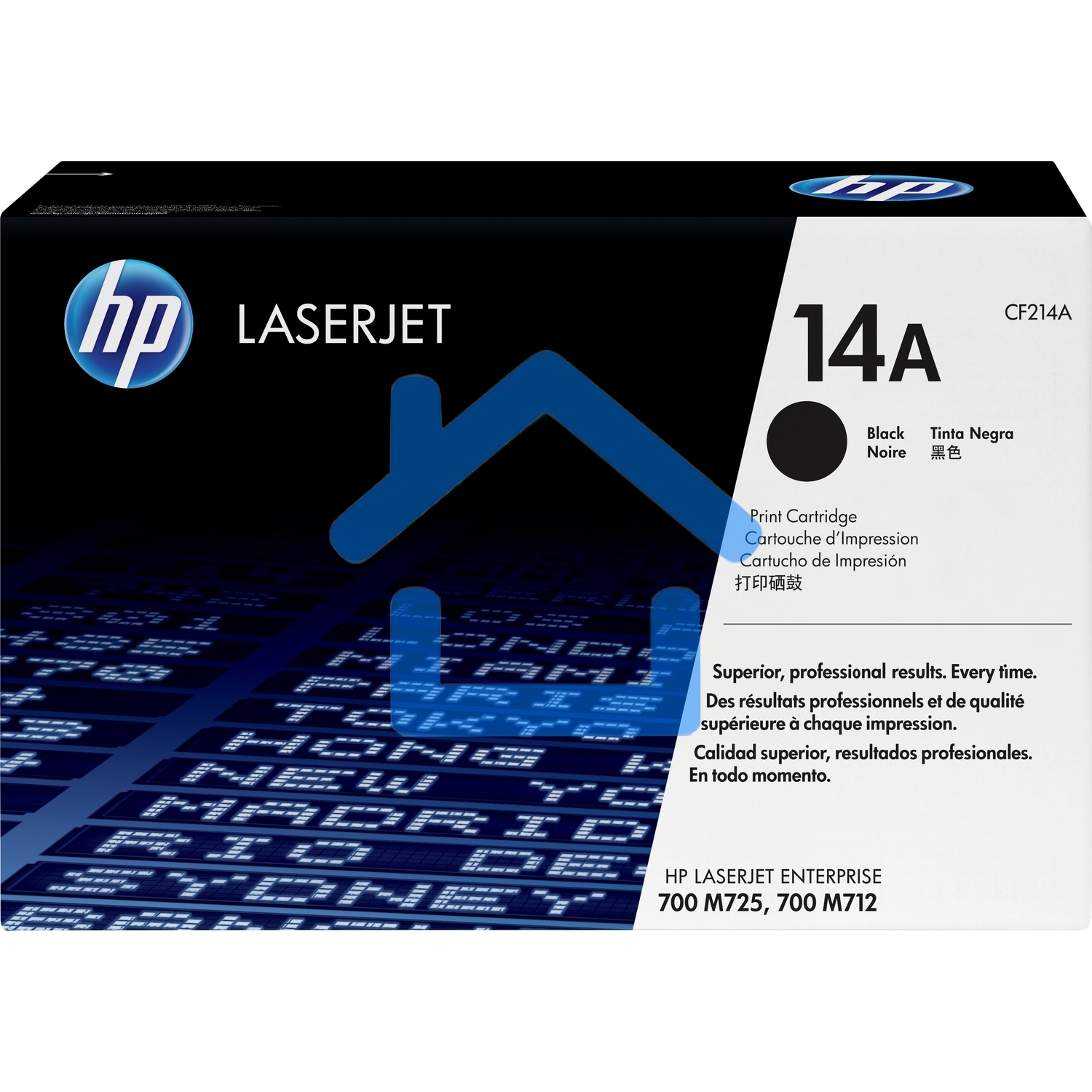 Картридж лазерный HP CF214A черный LaserJet 700 MFP M712 (10 000стр.)