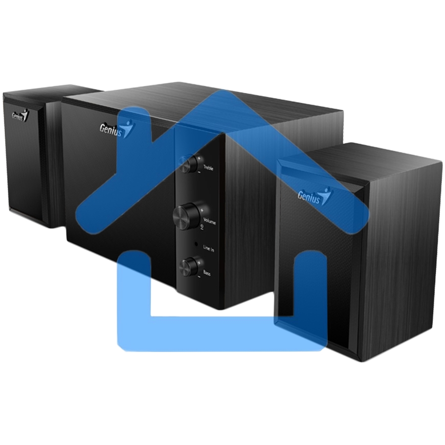 Акустическая система SW-2.1 350, черный