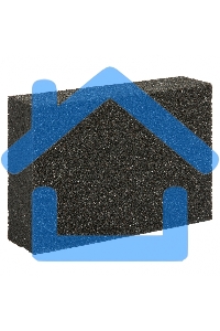 Губка для шлифования Matrix, 100 х 70 х 25 мм, средняя плотн., P 60