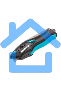 Нож,ремонтно-монтажный МИНИ.трехкомп. рук-ка,авто выброс/возврат лезвия,100мм, 2 з.л Gross