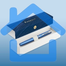 Ручка перьевая Waterman Graduate Allure (CW2068195) LaqBlue CT F сталь нержавеющая, подарочная коробка