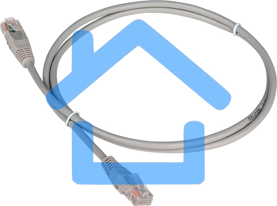 Патч-корд Lanmaster TWT UTP кат.5e, с заливными колпачками, 30.0 м, серый