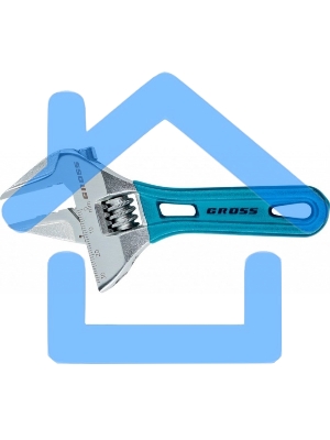 Ключ разводной GROSS 15564 (0 - 15 мм)120 мм