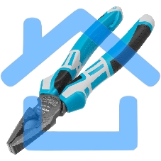 Плоскогубцы GROSS 16973комбинированные 180мм трехкомпонентные рукоятки