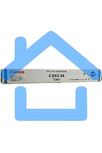 Картридж лазерный Canon C-EXV34C голубой (16000 стр.) для Canon iR C9060/C9065/C9070