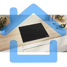 Индукционная варочная панель Bosch PVS631HC1E, стеклокерамика, дизайн со скошенным фронтом, черная, ширина 60 см, 4 конфорки, конфорки слева можно объединить в CombiZone, управление TouchSelect, функция PowerBoost, распознавание иналичия посуды, таймеры п