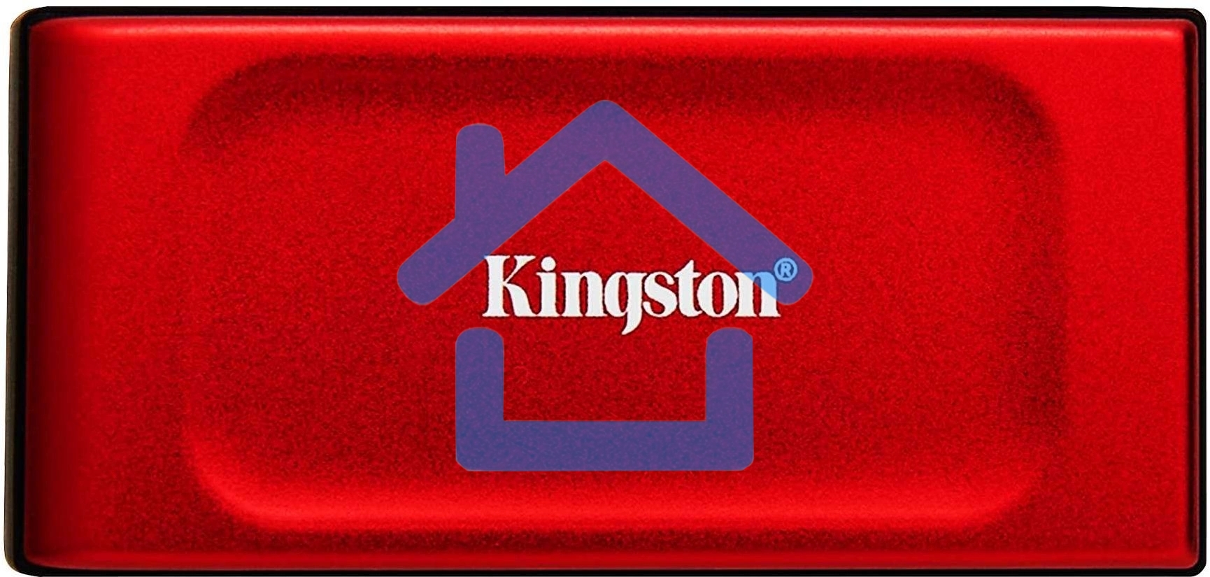 Внешний SSD Kingston XS1000, 1TB, USB 3.2 Gen 2 Type-C, R/W 1050/1000, красный