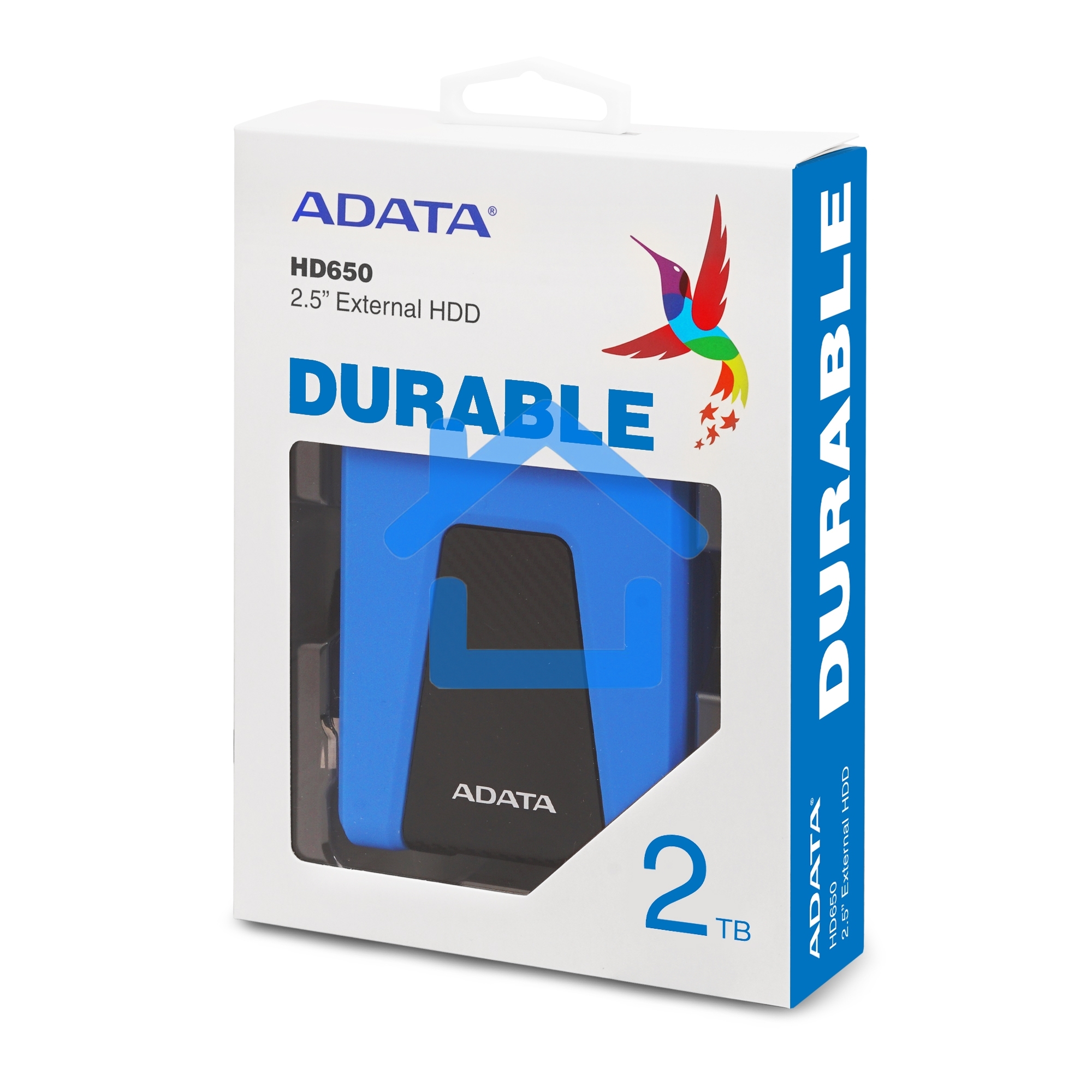 Внешний жесткий диск ADATA USB 3.1 2Tb AHD650-2TU31-CBL HD650 DashDrive Durable 2.5