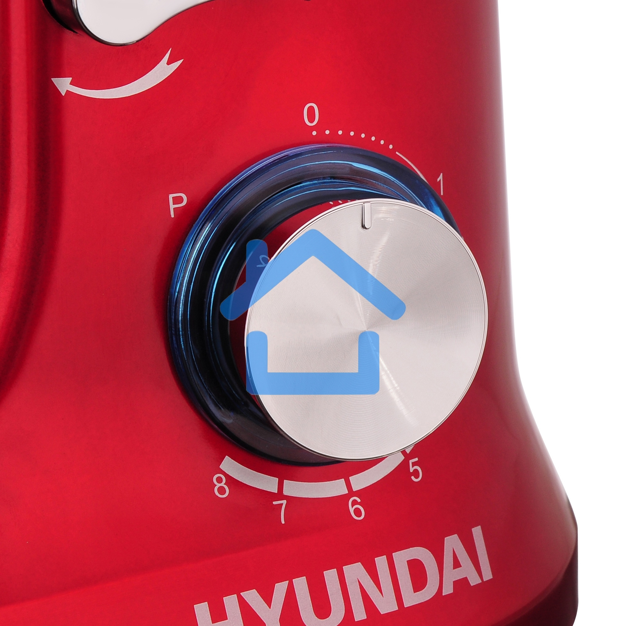 Миксер планетарный Hyundai HYM-S6451 1300Вт красный