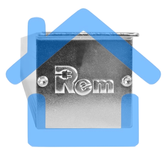 Блок розеток Rem-10 без шнура с инд., 9 Sсhuko, вход IEC 60320 C14, 10A, алюм., 19