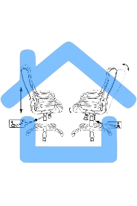 Кресло игровое Бюрократ Zombie 9 черный/серый, искусст.кожа/ткань, крестовина пластик