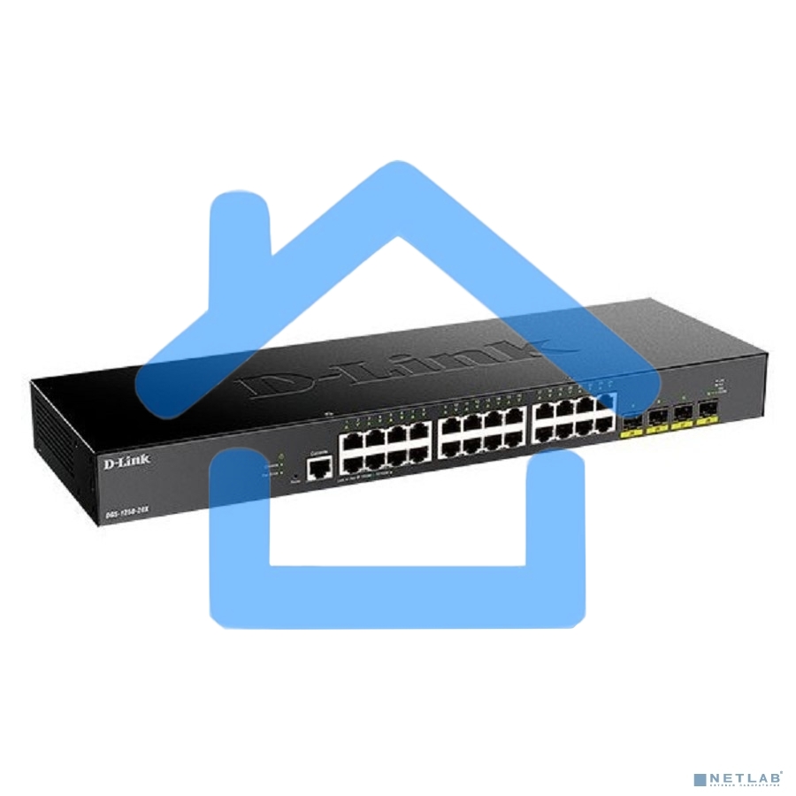 Коммутатор D-Link DGS-1250-28X/A1A 24G 4SFP+ управляемый