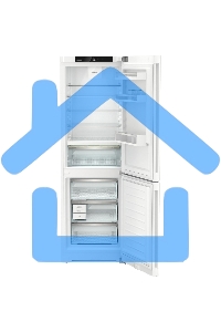 Холодильник Liebherr CBNC 5223-22 001 белый двухкамерный 216/94л морозилка снизу, No Frost