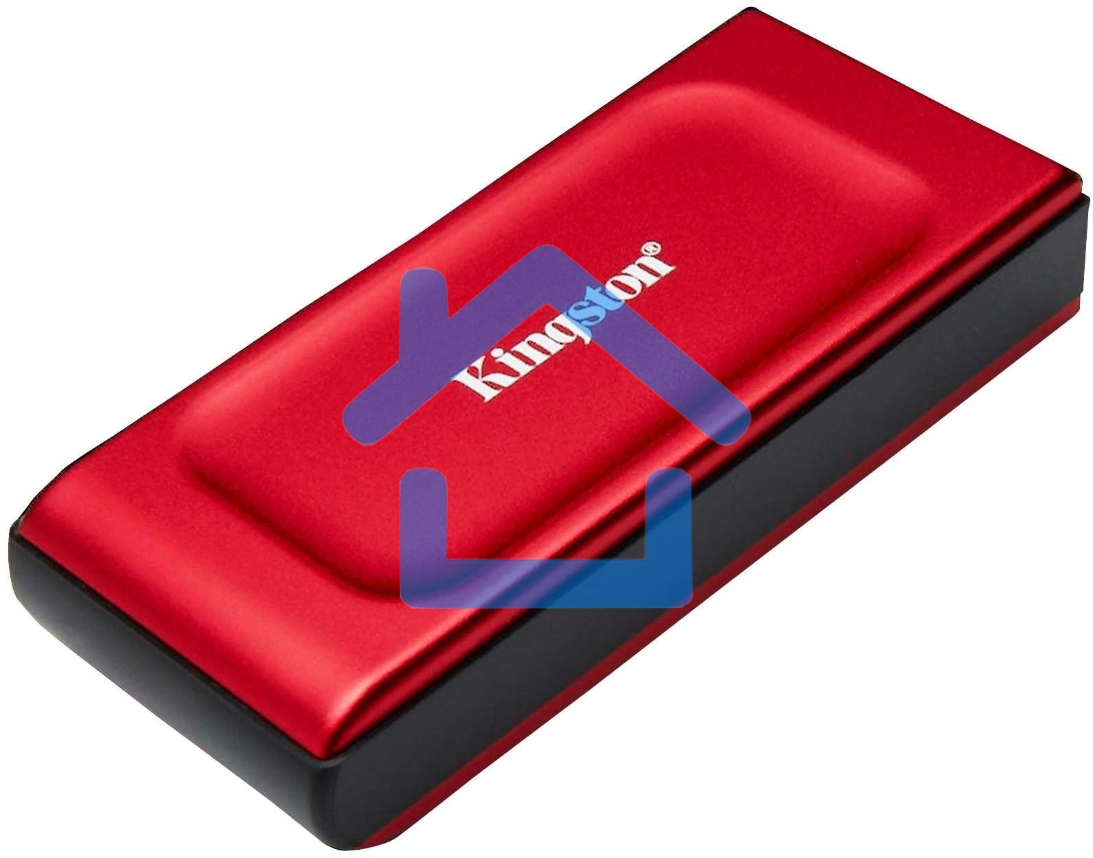 Внешний SSD Kingston XS1000, 1TB, USB 3.2 Gen 2 Type-C, R/W 1050/1000, красный
