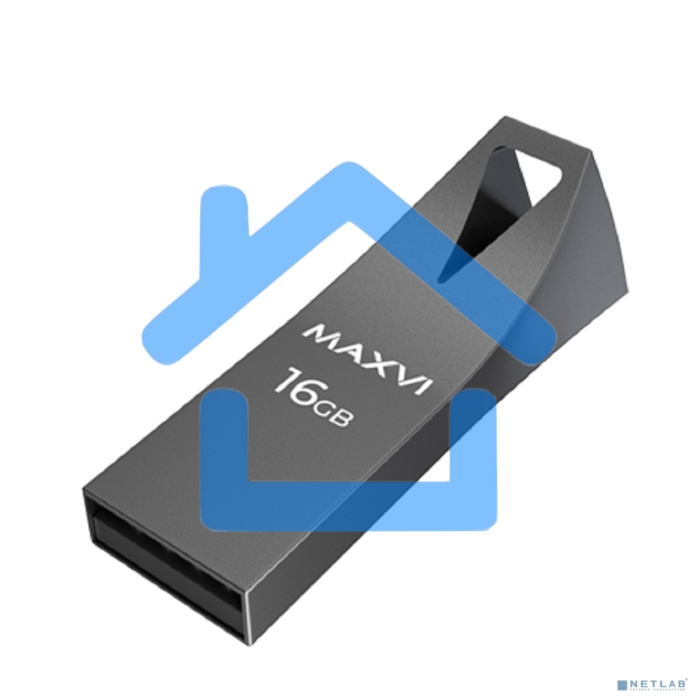 Флешка USB R/W Maxvi MK2 16Gb USB 2.0 dark grey