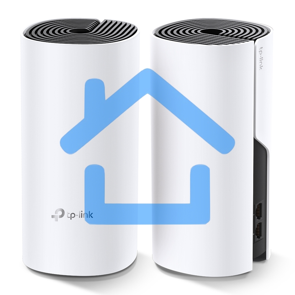 Роутер беспроводной TP-Link DECO M4 (DECO M4(2-PACK)) AC1200 10/100/1000BASE-TX (упак.:2шт)