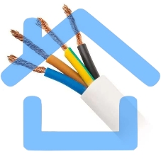 Провод ПВС 4х2.5 (бухта) (м) Альгиз К ФР-00000447