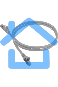 Патч-корд LANMASTER LSZH FTP кат.6, 2.0 м, серый