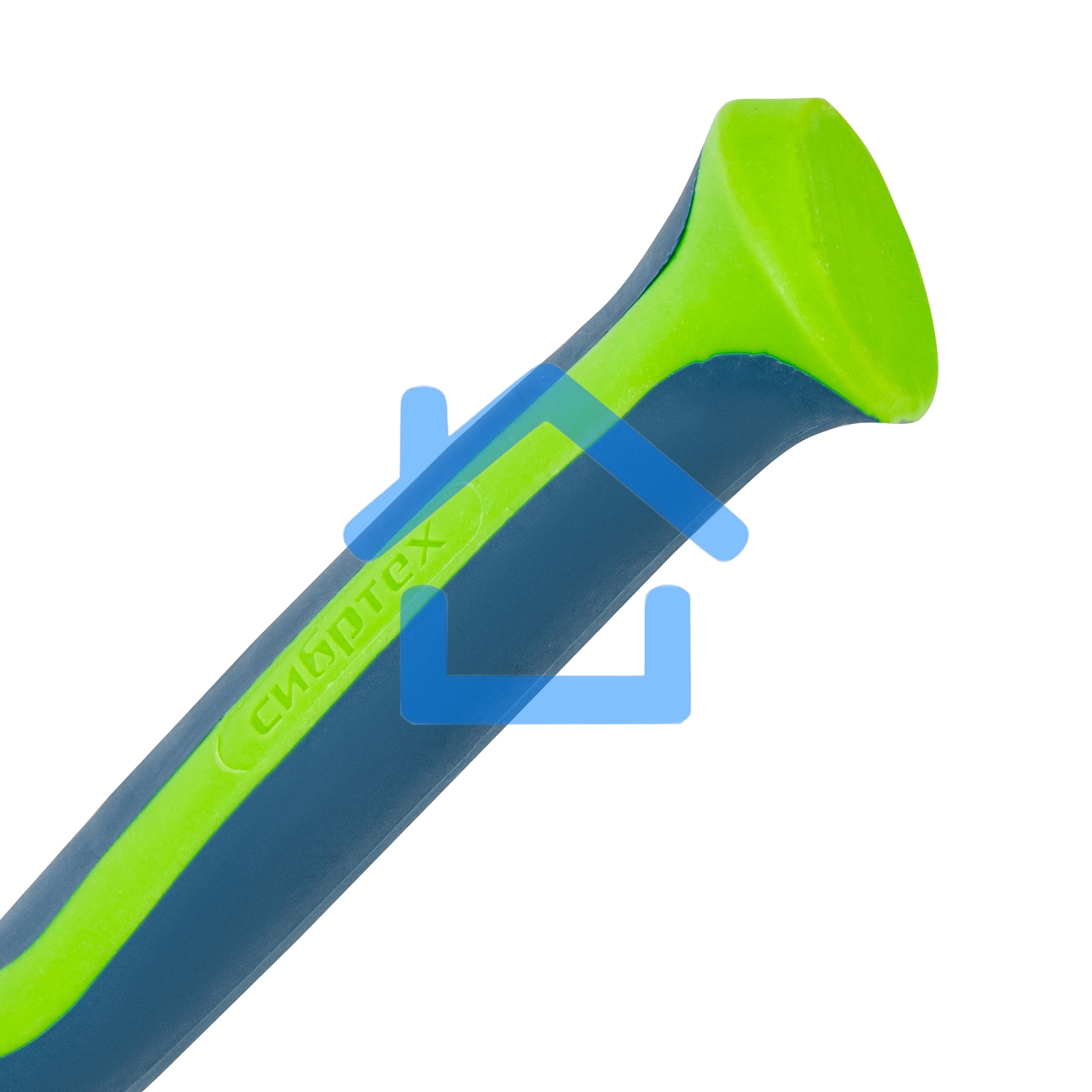 Киянка СИБРТЕХ резиновая, 225г белая резина, фибергласовая рукоятка 11166