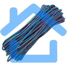 Шнур бельевой полипропиленовый с сердечником, 5 мм L 20 м, цветной, HomePalisad