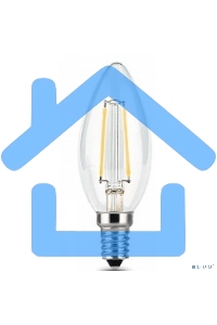 Лампа светодиодная Gauss 103801205LED Filament Candle Е14 5Вт 4100к 1/10/50