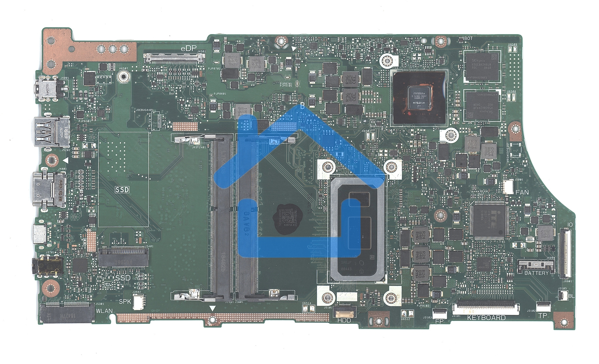 Материнская плата для Asus X530FN I7-8565U
