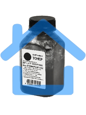 Тонер HP LJ P1005/P1505/ProP1566/ProP1102 (NetProduct) 60 г, банка