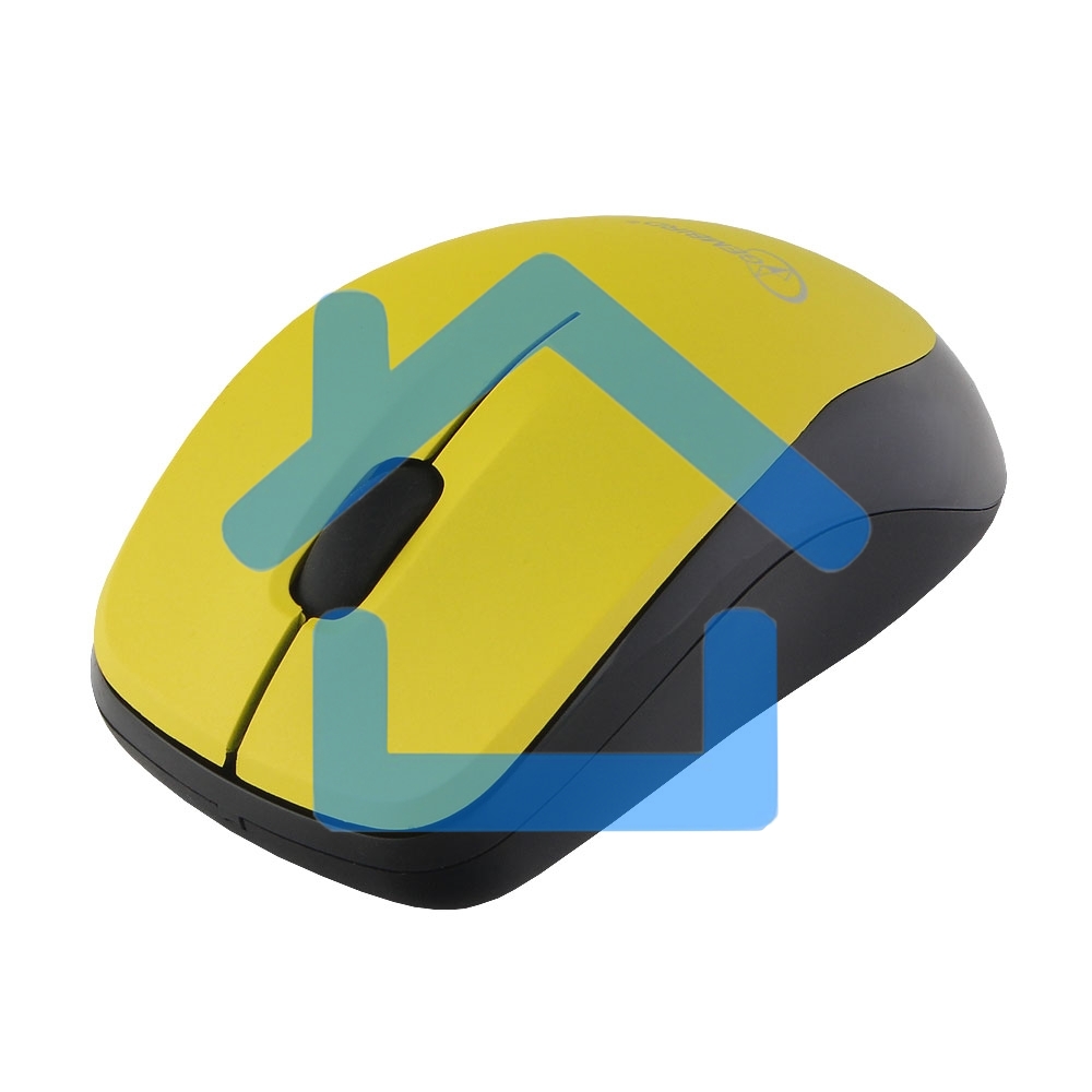 Мышь беспроводная Gembird MUSW-360-LM желтый, 1000 dpi, радиоканал, USB, кнопки - 3