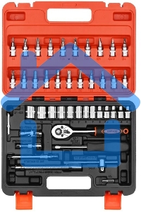 Набор инструментов Deko DKMT46 46 предметов (жесткий кейс)