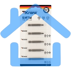 Бита PH 1x50 ммдля шуруповерта сталь S2 5 шт. (лента) Kranz