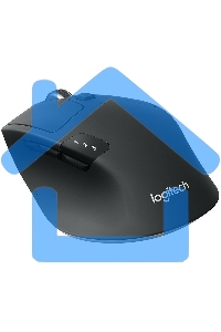 Мышь беспроводная Logitech M720 Triathlon черный, 1000 dpi, радиоканал, Bluetooth, USB, кнопки - 8