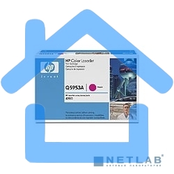 Картридж лазерный HP Q5953A пурпурный для Color LaserJet 4700 10000стр.