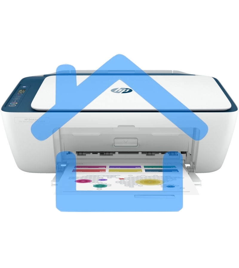 МФУ струйное HP DeskJet Ink Advantage Ultra 4828 (25R76A), A4, цветной, печ. до 7.5 стр/мин. (ч/б) до 5.5 стр/мин. (цвет), 1200x1200dpi, USB, Wi-Fi, Air Print, Mopria