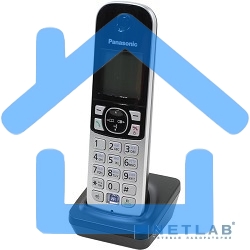 Телефон Panasonic KX-TGA681RUB (черный) дополнительная трубка (для KX-TGA68xx)