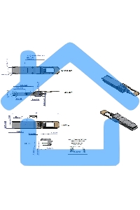 Оптический модуль Mellanox® transceiver, 100GbE, QSFP28, MPO, 850nm, up to 100m, DDMI