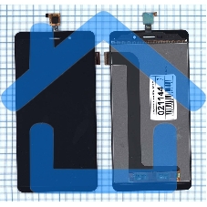 Дисплей для Micromax Canvas Mega E353 черный