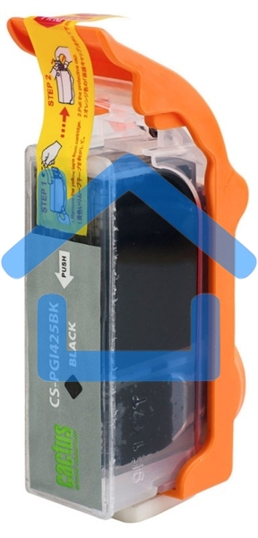 Картридж струйный Cactus CS-PGI425BK черный (16 мл) для Canon Pixma iP4840/MG5140/5240/6140/8140/MX884