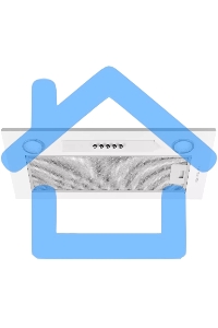 Вытяжка встраиваемая Kuppersberg Inlinea 52 W X белый, 52 см, 1300 куб. м/ч, 39 дБ