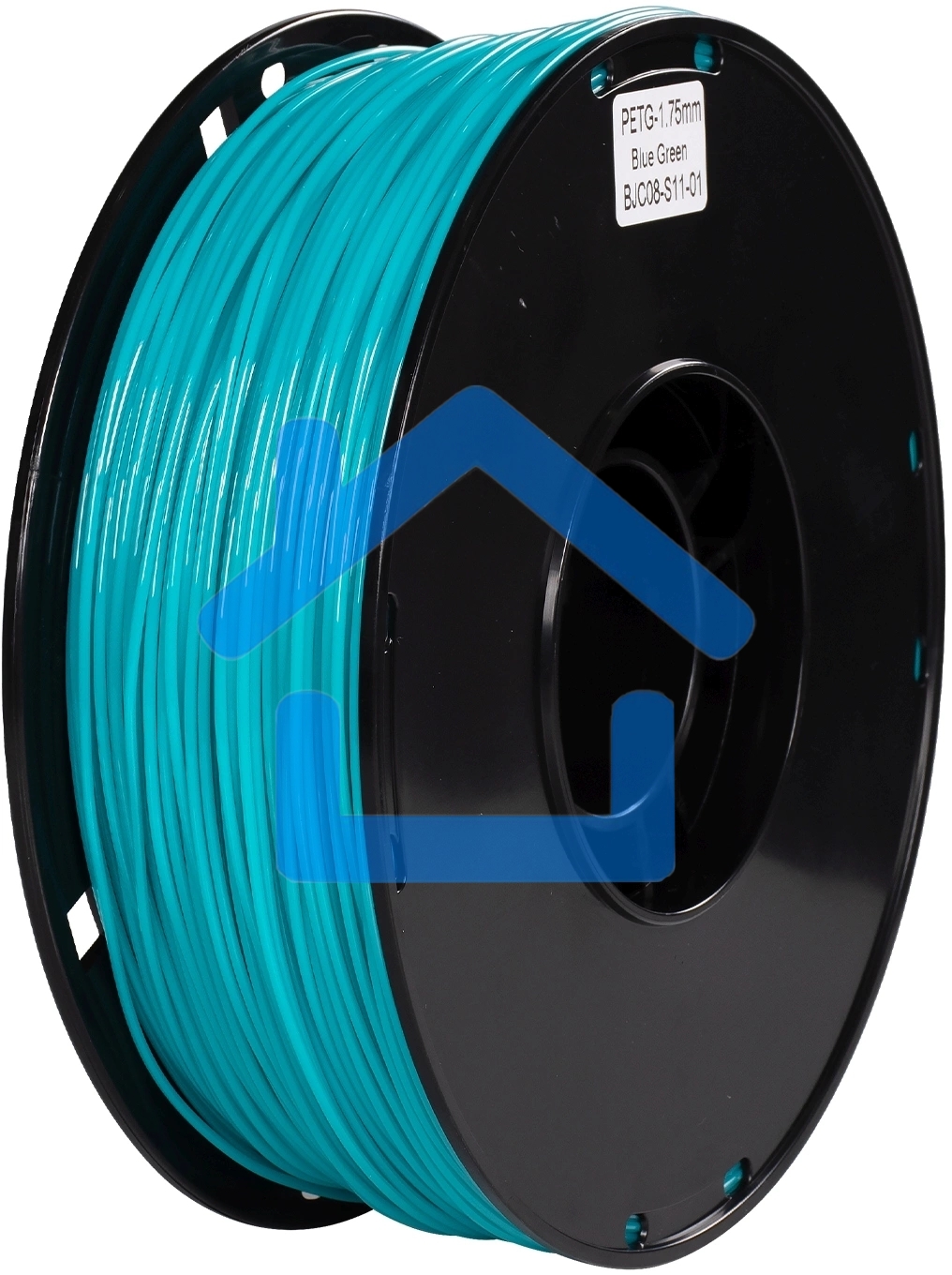 Пластик для принтера 3D Cactus CS-3D-PETG-1KG-CYAN PETG d1.75мм 1кг L316м 1цв.