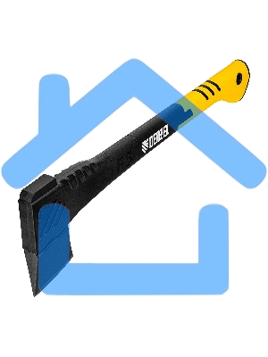 Топор-колун Denzel 21432 F5, 1100 гр, двухкомпонентная рукоятка, 500 мм