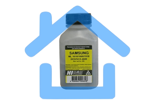 Тонер Hi-Black для Samsung ML1610/1660/1910/2010/SCX-4600, 85 г, банка