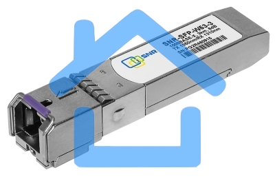Модуль SNR SFP WDM, дальность до 3км (6dB), 1550нм