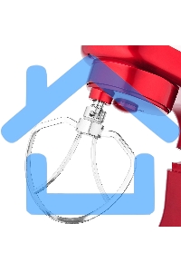 Миксер планетарный Hyundai HYM-S6451 1300Вт красный