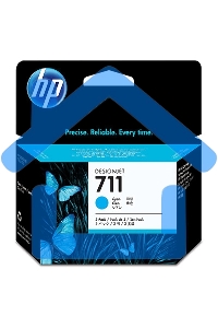 Картридж струйный HP №711 CZ134A голубой x3уп. для HP DJ T120/T520 (29мл)